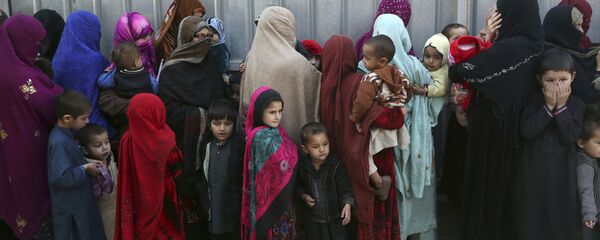 Семьи боевиков ИГ, арестованные или задержанные властями Афганистана в Кабуле Семьи боевиков ИГ, арестованные или задержанные властями Афганистана в Кабуле - Sputnik Таджикистан