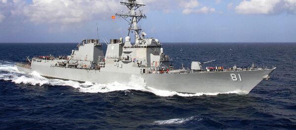 Эсминец USS Winston S. Churchill  - Sputnik Тоҷикистон