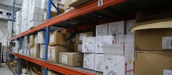 Лекарства из Индии доставленные спецрейсом Лекарства из Индии доставленные спецрейсом - Sputnik Таджикистан