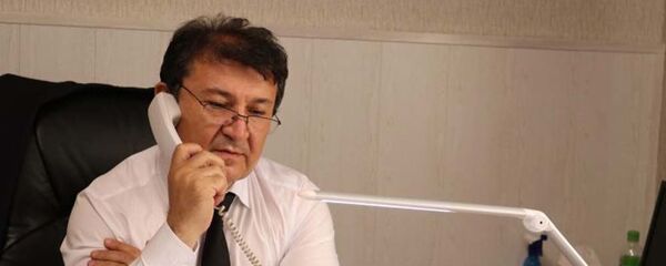 Министр здравоохранения Таджикистана Джамолиддин Абдуллозода Министр здравоохранения Таджикистана Джамолиддин Абдуллозода - Sputnik Тоҷикистон