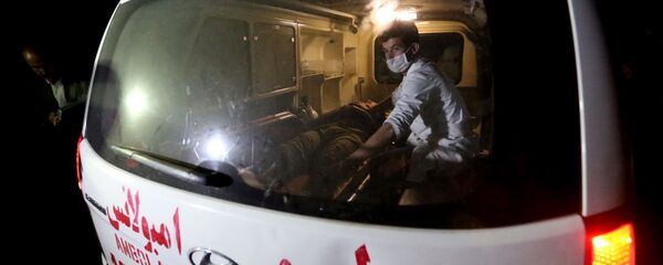 Скорая помощь на месте взрыва, архивное фото - Sputnik Таджикистан