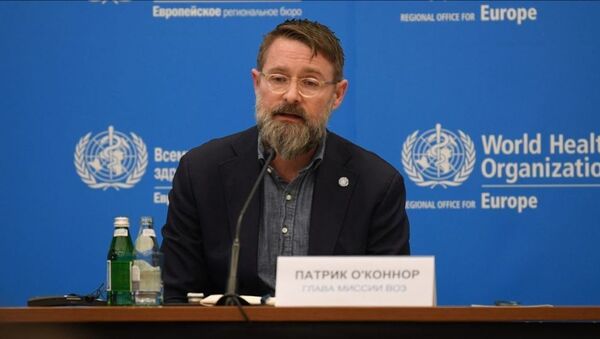 Глава миссии ВОЗ в Беларуси  Патрик O'Коннор - Sputnik Тоҷикистон