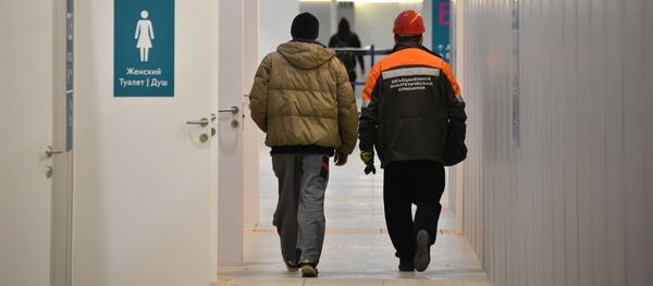 Временные госпитали для больных COVID-19 Временные госпитали для больных COVID-19 - Sputnik Таджикистан