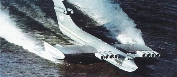 Советский экраноплан Каспийский монстр - Sputnik Таджикистан