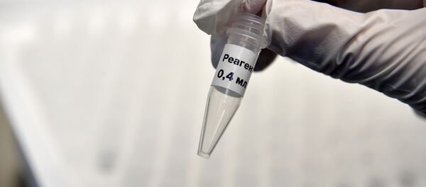 Колбы с реагентами для экспресс-тестов на коронавирус - Sputnik Таджикистан