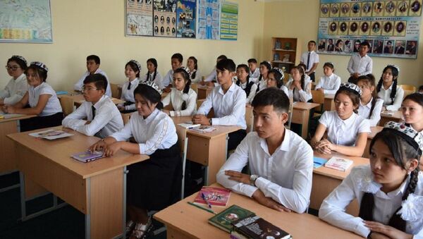 Узбекские школьники - Sputnik Таджикистан