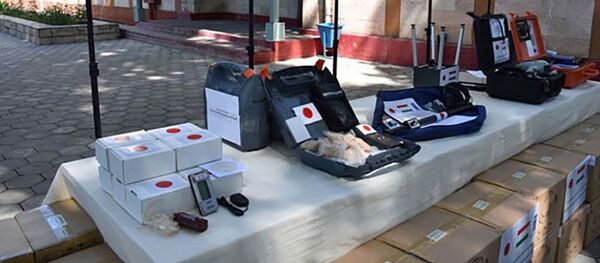 Правительство Японии выделило КЧС ряд технических средств Правительство Японии выделило КЧС ряд технических средств - Sputnik Таджикистан