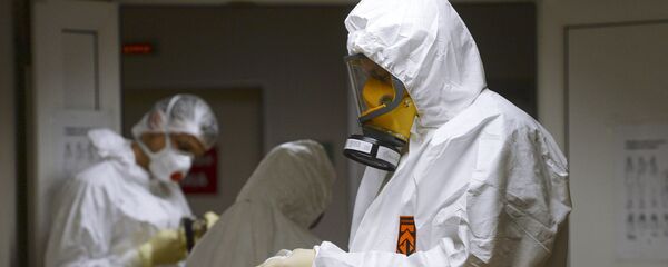 Госпиталь COVID-19  - Sputnik Тоҷикистон