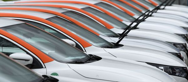 Автомобили сервиса московского каршеринга Автомобили сервиса московского каршеринга - Sputnik Таджикистан