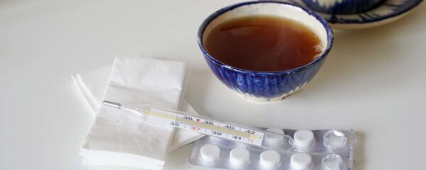 Градусник с горячим чаем Градусник с горячим чаем - Sputnik Таджикистан