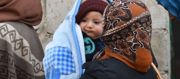 Сирийские беженцы, архивное фото - Sputnik Таджикистан