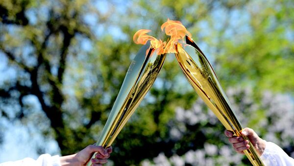 Факелы на спортивных соревнованиях - Sputnik Таджикистан