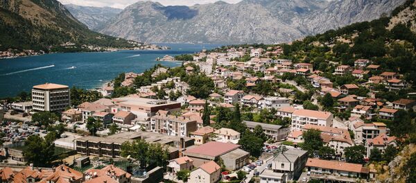 Вид на город Котор и Которский залив в Черногории, архивное фото - Sputnik Тоҷикистон