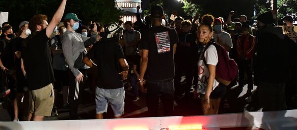 Протесты в США - Sputnik Таджикистан