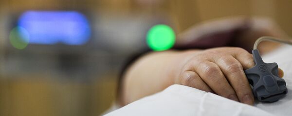 Пациент в центральной клинической больнице  - Sputnik Тоҷикистон