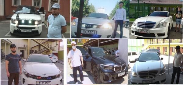 Амалиёти милисаҳои Душанбе алайҳи мошинсаворони худнамову ҳавобаланд - акс ва видео - Sputnik Тоҷикистон