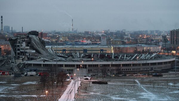В Петербурге обрушилась крыша спортивно-концертного комплекса - Sputnik Таджикистан