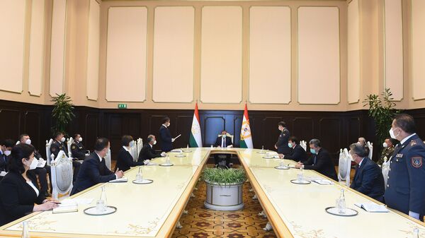 Заседание правительства РТ - Sputnik Таджикистан