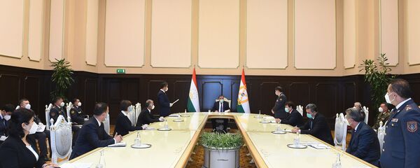 Заседание правительства РТ - Sputnik Тоҷикистон