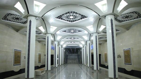 Новая станция Туркистан ташкентского метро - Sputnik Таджикистан