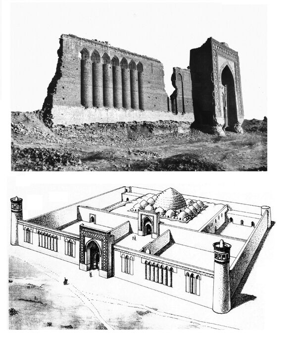 Рисунок караван сарай