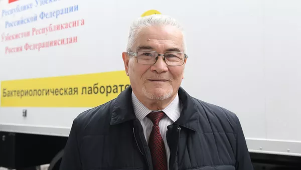Маруфжон Мадаминов — заведующий лабораторией чумы Республиканского центра профилактики чумы, карантинных и особо опасных инфекций Минздрава РУз - Sputnik Тоҷикистон