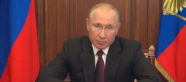 Обращение Владимира Путина - Sputnik Тоҷикистон