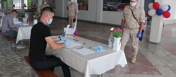 Российские военнослужащие в Таджикистане приступили к голосованию за поправки в Конституцию РФ - Sputnik Тоҷикистон