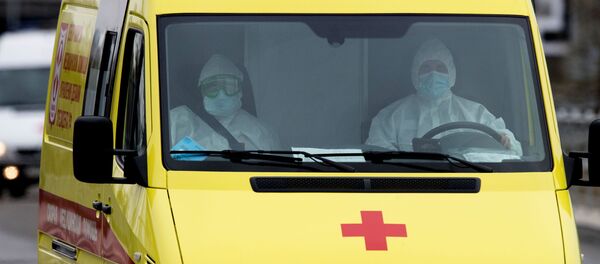 Машина скорой медицинской помощи Машина скорой медицинской помощи - Sputnik Таджикистан