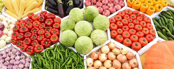 Овощи Согдийской области - Sputnik Тоҷикистон