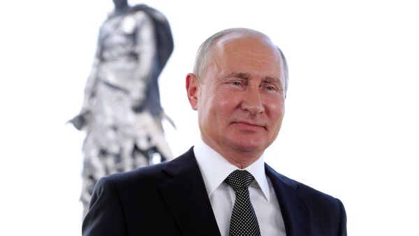 Президент РФ В. Путин выступил с обращением к гражданам России - Sputnik Таджикистан