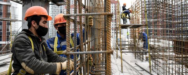 Строительство ЖК Сердце столицы в Москве - Sputnik Таджикистан