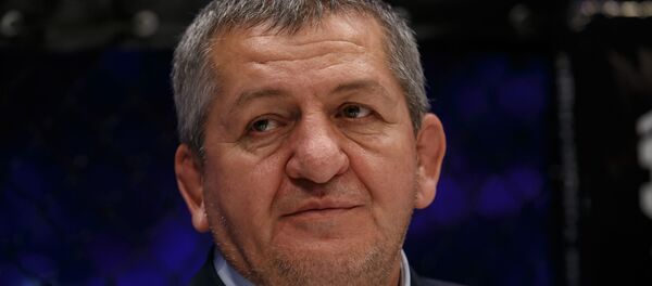 Заслуженный тренер России Абдулманап Нурмагомедов - Sputnik Тоҷикистон