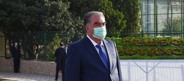 Президент Таджикистана Эмомали Рахмон Президент Таджикистана Эмомали Рахмон - Sputnik Тоҷикистон