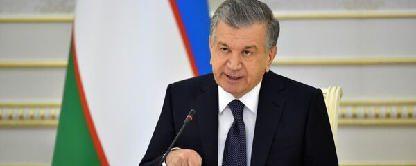 Президент Узбекистана Шавкат Мирзиёев - Sputnik Тоҷикистон
