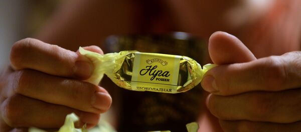 Шоколадные конфеты фирмы Roshen Шоколадные конфеты фирмы Roshen - Sputnik Таджикистан